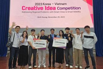 목원대 학생들, 한국·베트남 글로벌 창의아이디어 경진대회서 우수한 성과 이미지