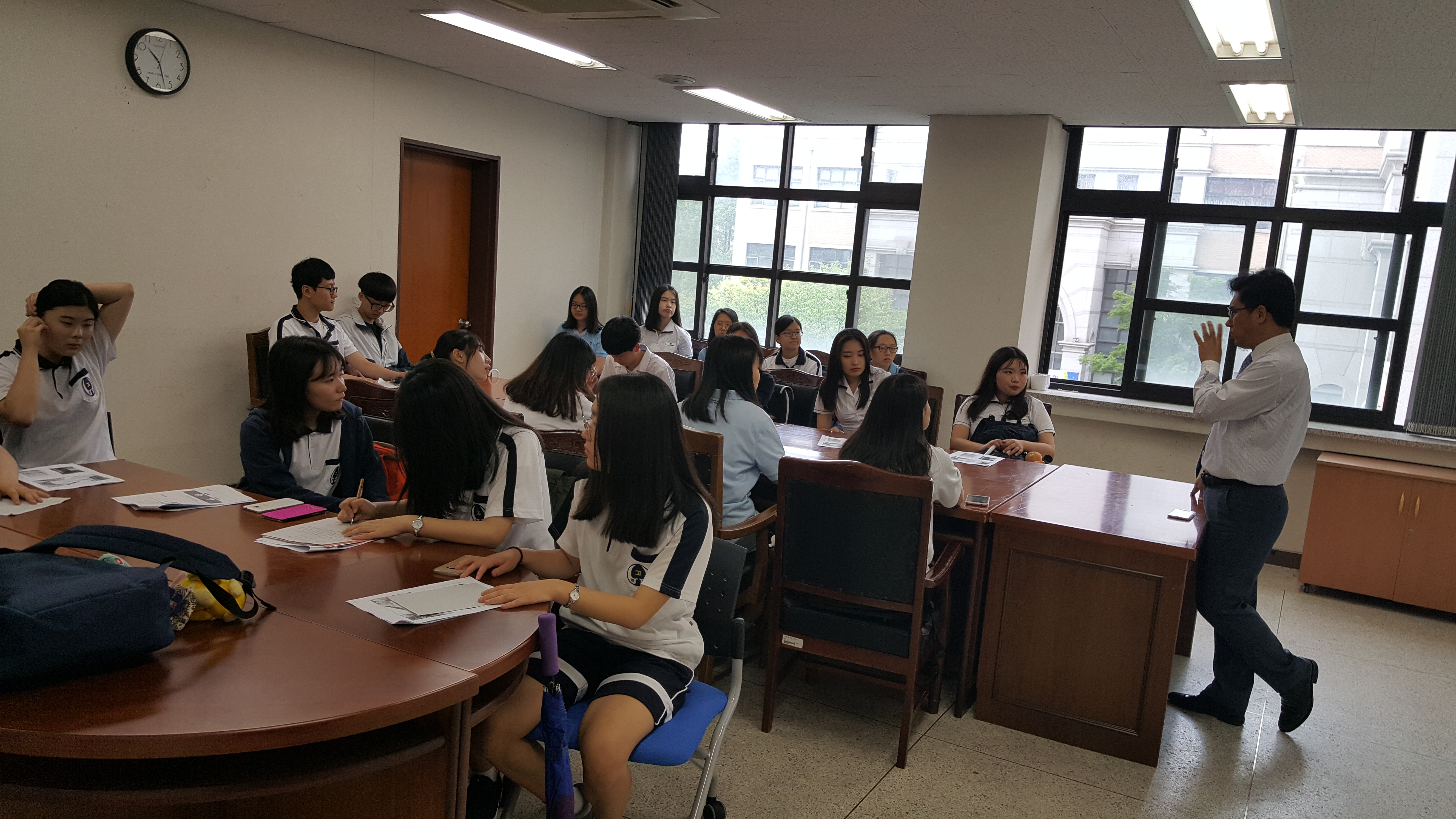 교육기부 진로체험 - 관저고등학교 게시글의 1 번째 이미지