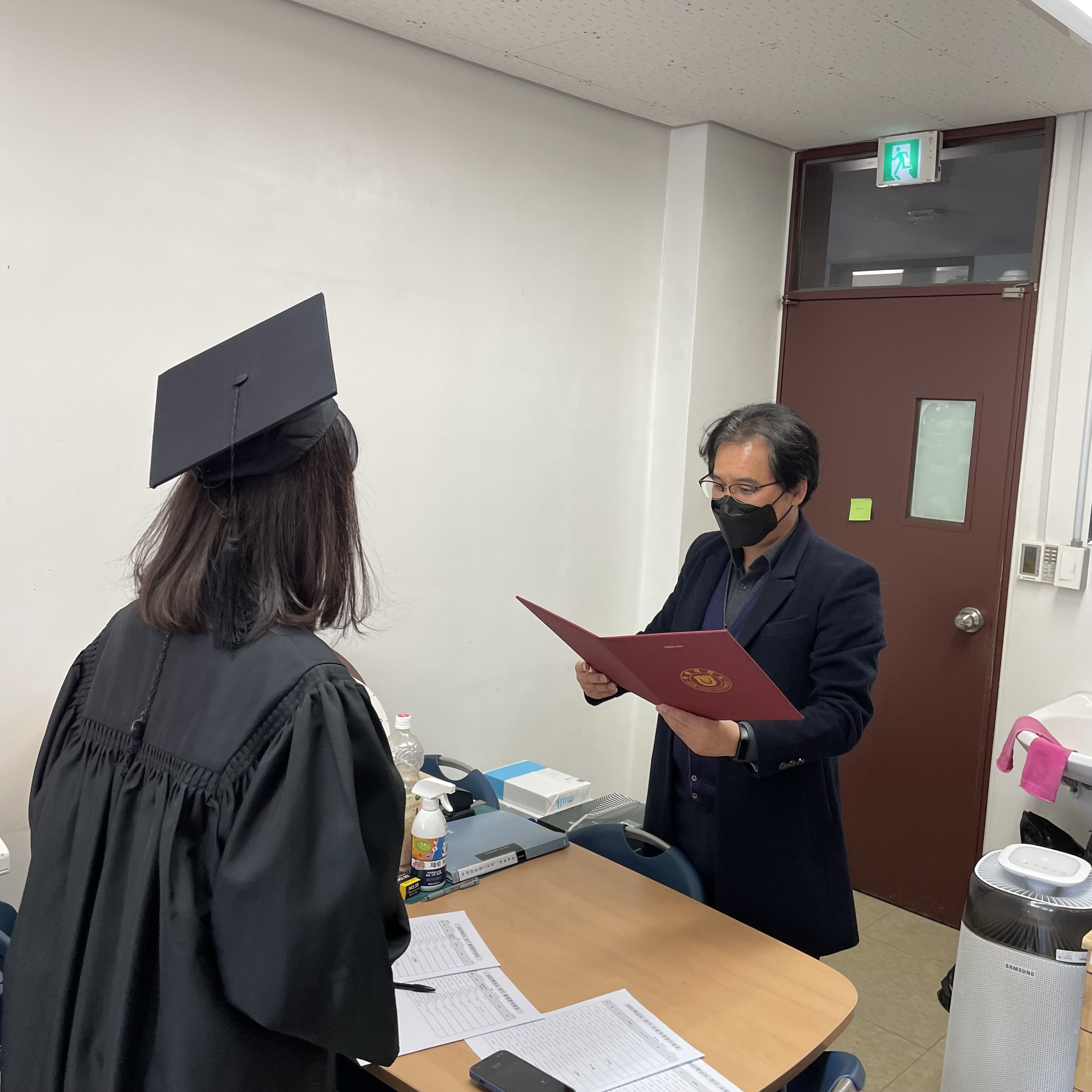 2021학년도 전기 학위수여식 게시글의 3 번째 이미지