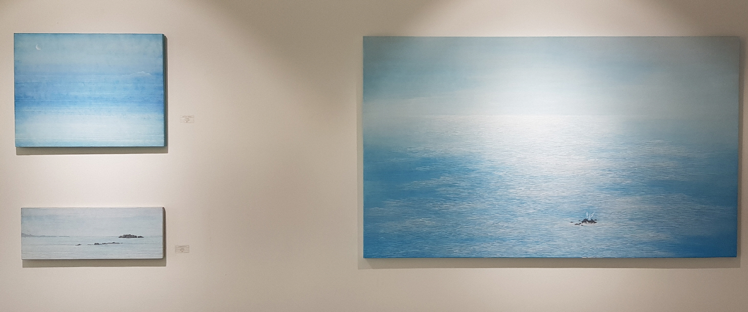 ‘또 다른 이상향의 바다 '-한국화전공 황효실 교수 지소갤러리 초대개인전 게시글의 2 번째 이미지