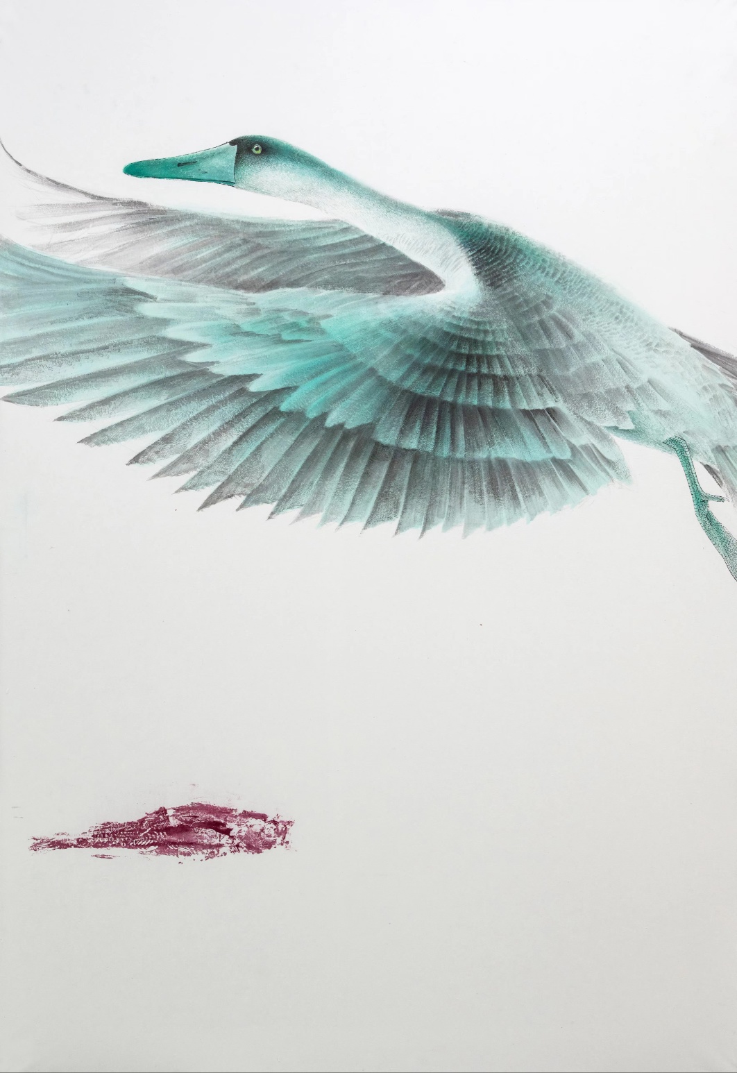 ‘화조화로 그려낸 생명의 순환’ 한국화전공-박사과정 중국화가 양부가 개인전 게시글의 2 번째 이미지