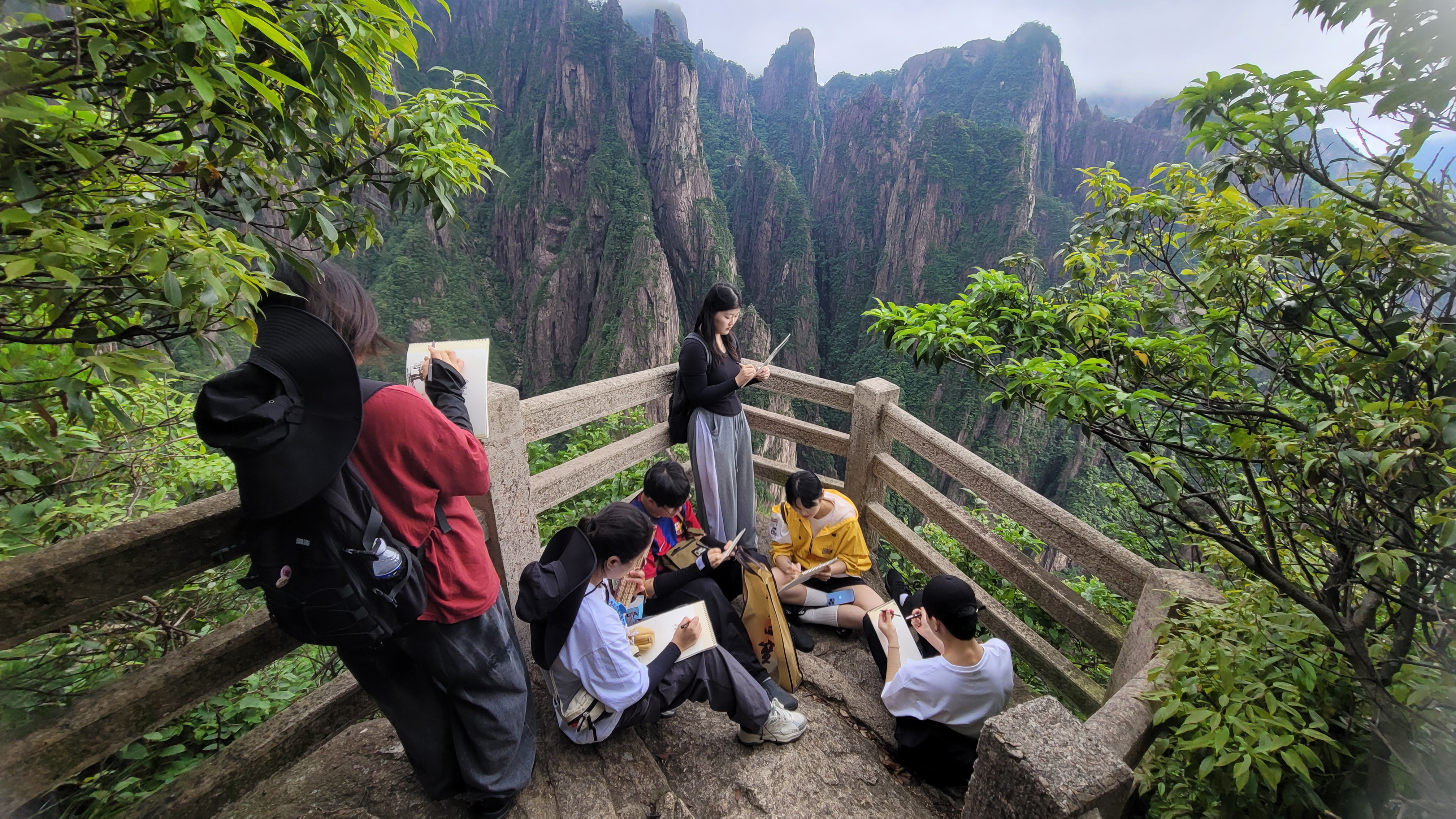 2025 한국화전공 해외미술체험 장학프로그램 중국 항주, 황산일대에서 개최 게시글의 1 번째 이미지