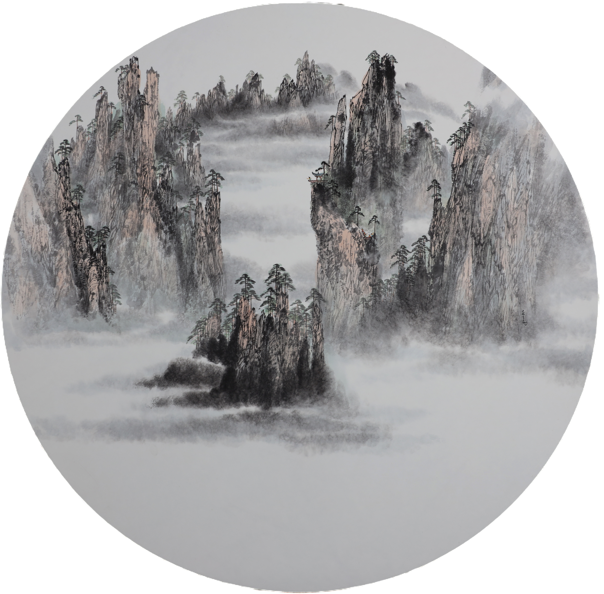 한국화전공-정황래교수 개인전 게시글의 4 번째 이미지